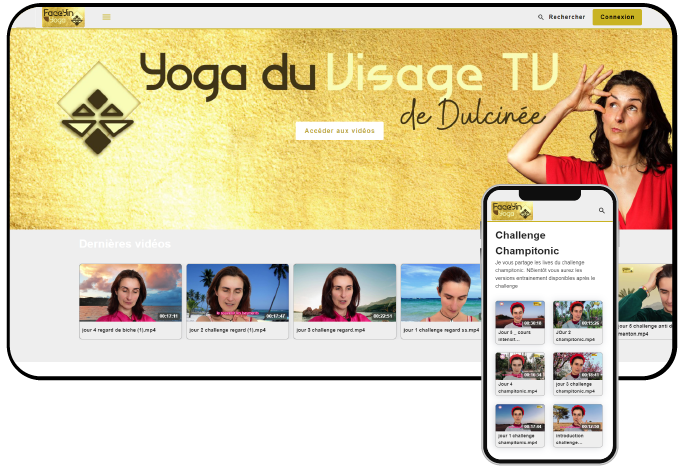 plateforme VOD de Yoga by Dulcinee